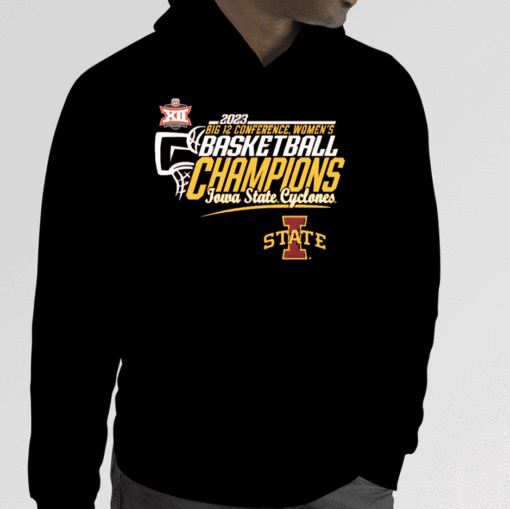 2023 Iowa State Cyclones Basketball Conference Tournament Champions Locker Room Shirts