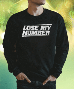 Lose My Number New York Football 2023 T-Shirt