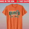Orange Miami Hurricanes Elite 8 Basketball 2023 Shirts