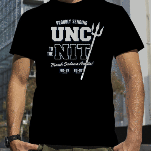 2023 Proudly Sending UNC To the NIT Shirts