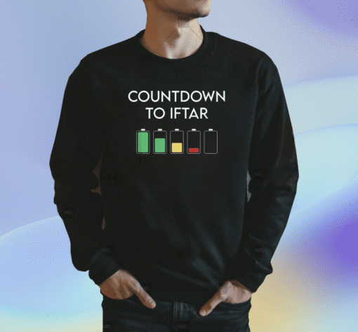 Ramadan Mubarak Kareem Count Down To Iftar Funny Say Shirt