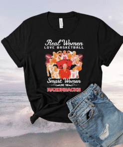 Real women love basketball smart women love the Arkansas Razorbacks men’s basketball 2023 t-shirt