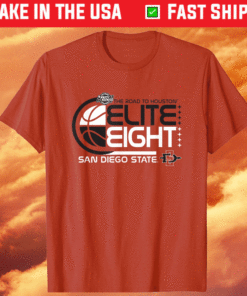 2023 San Diego State Aztecs Elite 8 Basketball March Madness Shirts