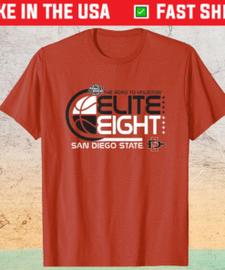 2023 San Diego State Aztecs Elite 8 Basketball March Madness Shirts