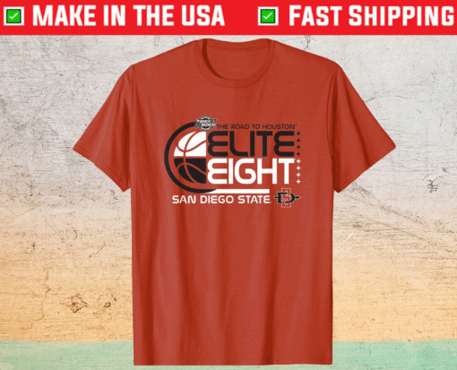 2023 San Diego State Aztecs Elite 8 Basketball March Madness Shirts