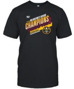 Denver Nuggets Fanatics Branded 2023 Northwest Division Champions Locker Room 2023 T-Shirt