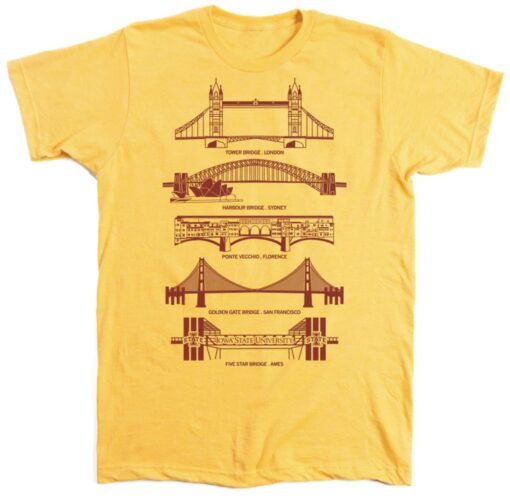 Clearly Iowa State's 5-Star Bridge Shirt