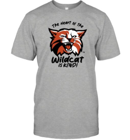 2023 The Heart Of The Wildcat Is Kind TShirt