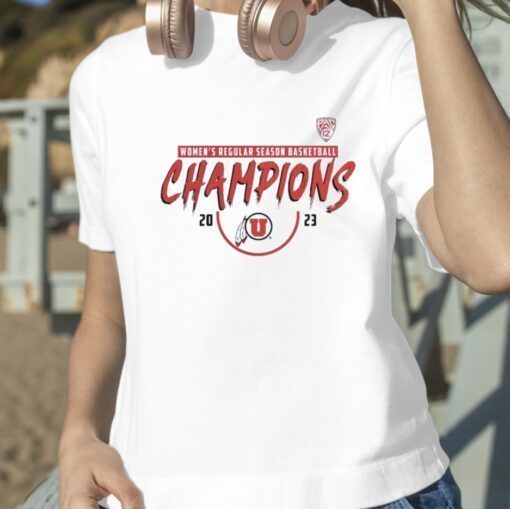 2023 Utah Utes Women’s Regular Season Basketball Champions shirt