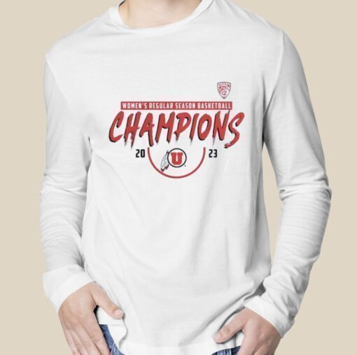 2023 Utah Utes Women’s Regular Season Basketball Champions shirt