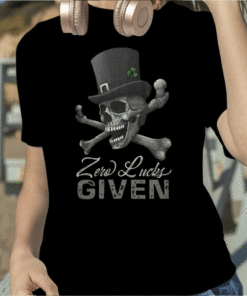 Skull Zero lucks given t-shirt