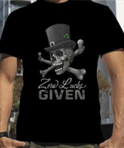 Skull Zero lucks given t-shirt