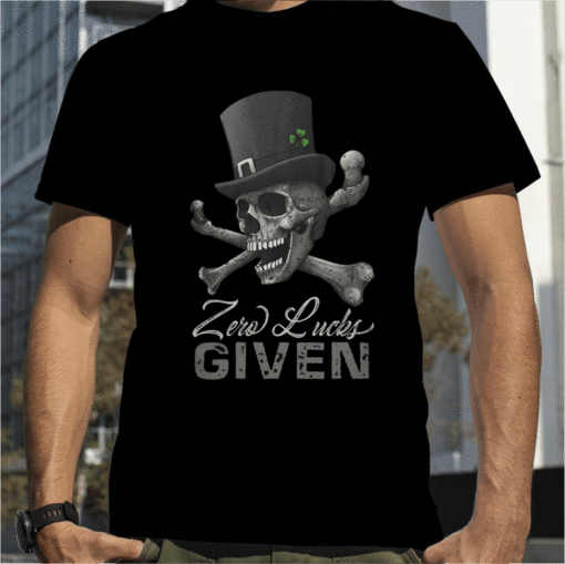 Skull Zero lucks given t-shirt