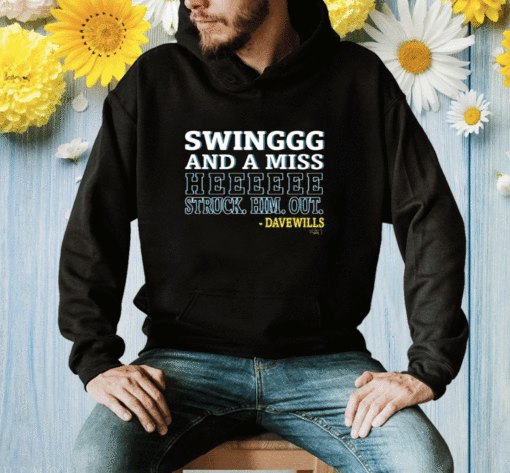 Swing And Miss He Struck Him Out Shirt