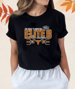 Texas Longhorns Elite 8 2023 Basketball Black Shirt