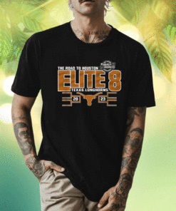 Texas Longhorns Elite 8 2023 Basketball Black Shirt