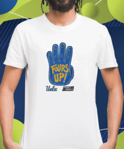 UCLA Basketball 4s Up 2023 Shirt