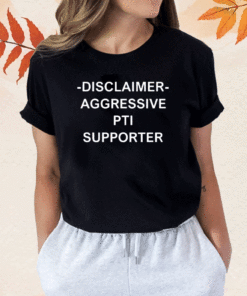 Waqas Amjad Disclaimer Aggressive Pti Supporter Shirt