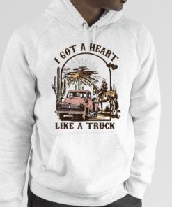 2023 Western Sunset Cowgirl I Got A Heart Like A Truck Shirt