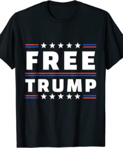 Free Donald Trump Republican Support 2023 T-Shirt