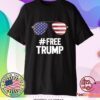 2023 Free Trump Official T-Shirt
