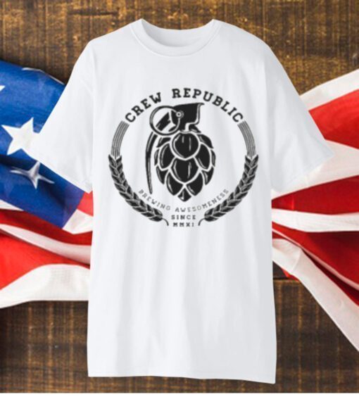 Crew Republic Brewing Awesomeness Tee Shirts