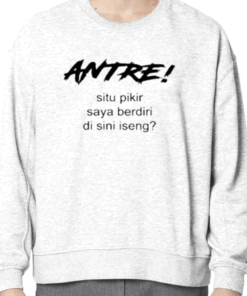 Antre Situ Pikir Saya Berdiri Di Sini Iseng 2023 T-Shirt