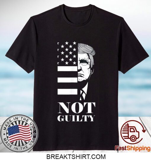 Vintage America Trump Not Guilty T-Shirt