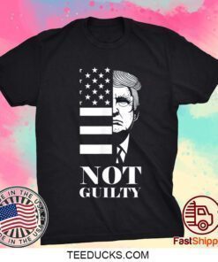 Vintage America Trump Not Guilty T-Shirt