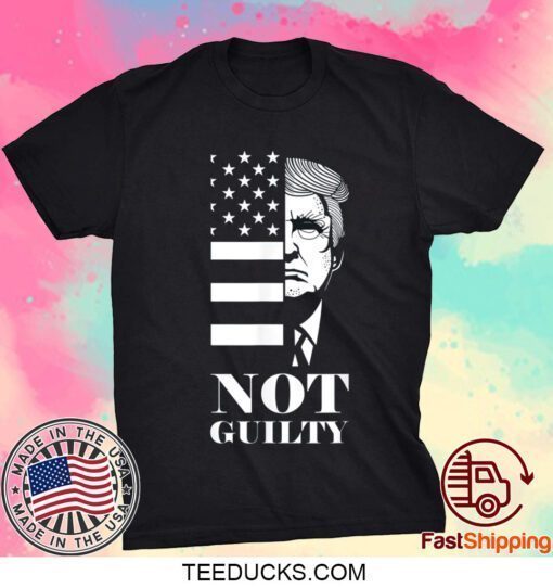 Vintage America Trump Not Guilty T-Shirt