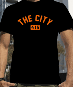 The City 415 San Francisco Classic City Tee Shirts