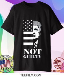 Vintage America Trump Not Guilty T-Shirt