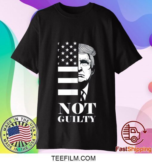 Vintage America Trump Not Guilty T-Shirt