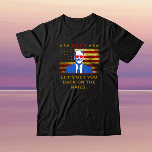 Let's Get You Back On The Rails Joe Biden Dark Brandon Meme Official T-Shirt