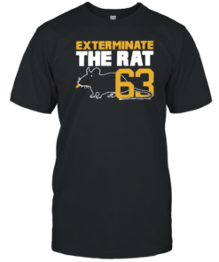 Brad Marchand Exterminate The Rat 63 Gift T-Shirt