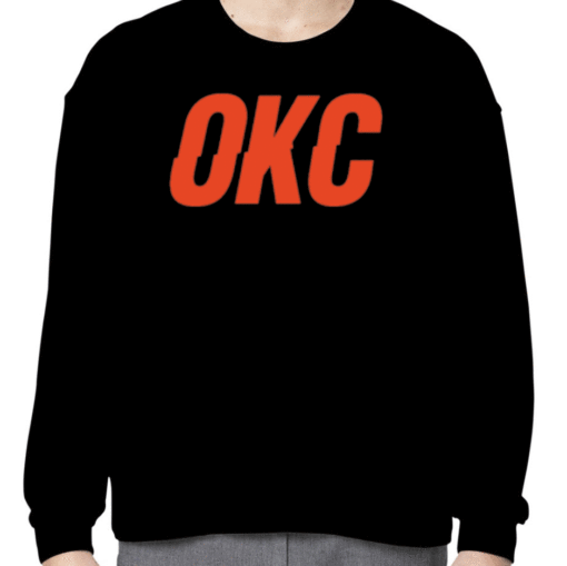 Mark Daigneault Wearing OKC 2023 T-Shirt