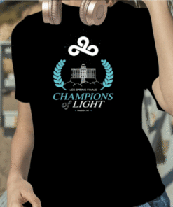 Cloud9 2023 Lcs Spring Champions Of Light Tee Shirts