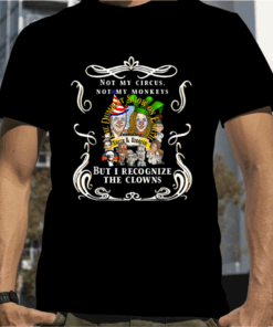 Biden Clown Circus Dumbest Obama Fauci AOC Funny Trump 2024 Shirts