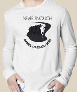 Daniel Caesar Merch Never Enough Daniel Caesar 2023 Tee Shirts