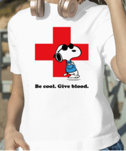 Snoopy Blood Donation Vintage T-Shirt