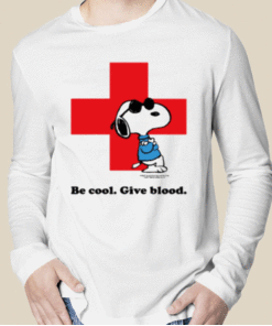 Snoopy Blood Donation Vintage T-Shirt