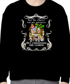 Biden Clown Circus Dumbest Obama Fauci AOC Funny Trump 2024 Shirts