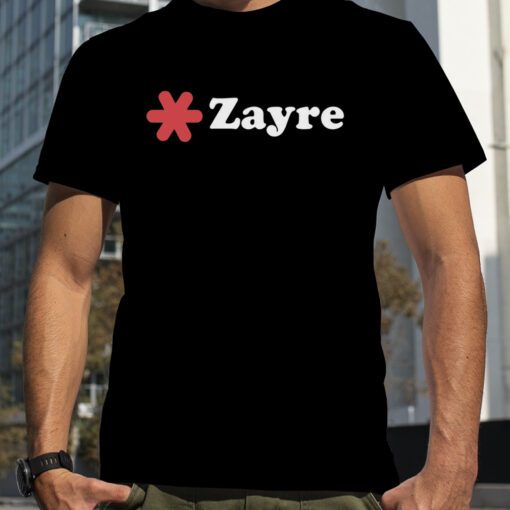 White Logo Zayre Department Store Gift Shirt