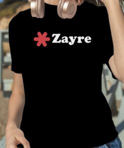 White Logo Zayre Department Store Gift Shirt