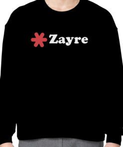 White Logo Zayre Department Store Gift Shirt