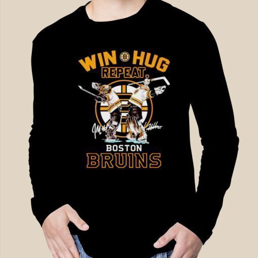 Win Hug Repeat Boston Bruins Signature 2023 Shirts
