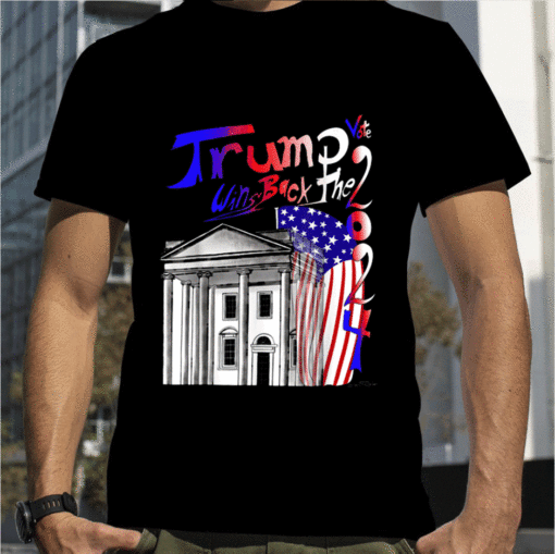 Trump Wins back the Vote 2024 Vintage T-Shirt