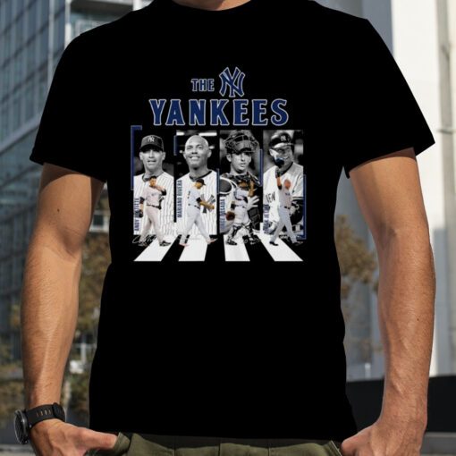 The new york yankees baseball signature 2023 gift shirt