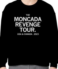 The Moncada Revenge Tour Usa And Canada 2023 Vintage Shirt