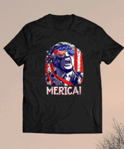 Trump Merica 4th Of July Men Boys Kids Murica Vintage T-Shirt